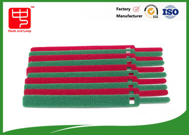 Güçlü küçük delik 100pcs / polybag renkli kanca ve loop kablo kravat tutmak