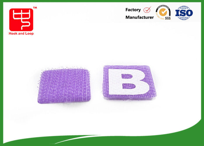 Küçük Velcro Alfabe Mektuplar Çocukların oluşum eğitimi için ipek baskı AB harfleri