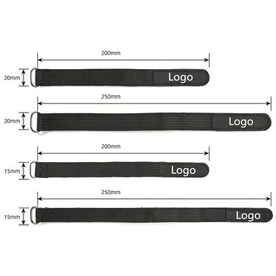 Sıkı ve Güvenli Pil Montajı ve Elektronik Koruması İçin Kaymaz Silikon Destekli Ayarlanabilir Cırt Cırt Bantlar